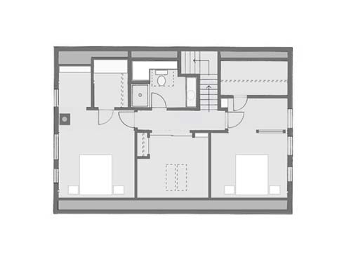Perfect Cape, second floor plan